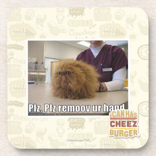 Plzのremoovのur手 コースター (正面)