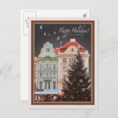 Plzen – クリスマスツリー(RG) シーズンポストカード (正面/裏面)