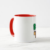 PMのためのパーソナライズな漫画のマグ マグカップ (正面左)