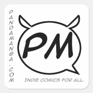 PMのステッカー スクエアシール