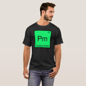 Pm - Perpetual Motion Chemistry Elementシンボルティー Tシャツ (正面フル)