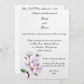 PMACアールソンさくらんぼブロッサム結婚式招待状 招待状 (正面/裏面)