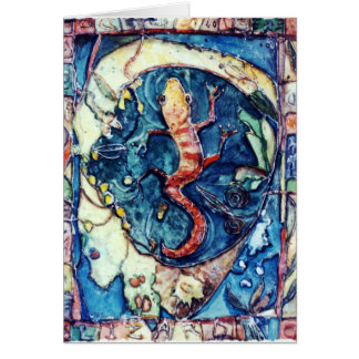 PMACarlsonのトカゲカード