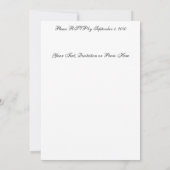 PMACarlsonの桜のウェディング招待状 招待状 (裏面)