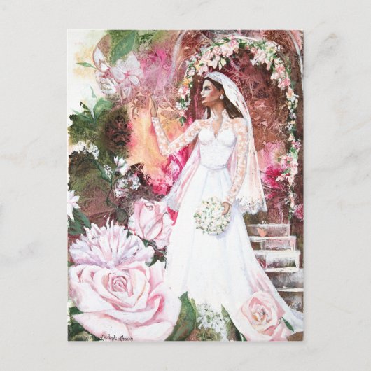 PMACarlsonケイトプリンセス花嫁 ポストカード (正面)