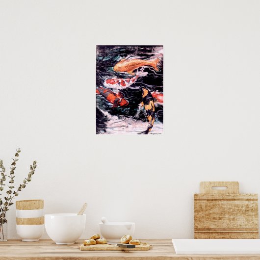 PMACarlsonコイ9ポスター ポスター (キッチン)