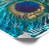 PMACarlsonゴールデンピーコックポスター ポスター (角)