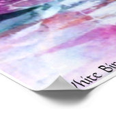 PMACarlsonホワイト樺の木クリークポスター ポスター (角)