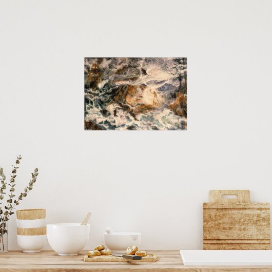 PMACarlson船のポス来タ ポスター (キッチン)