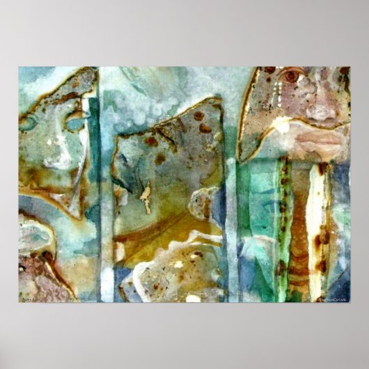 PMACarlson顔IIポスター ポスター (正面)