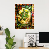 PMACarlson Brother Turtleポスター ポスター (ホームオフィス)