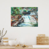PMACarlson Buttermilk Falls Poster ポスター (キッチン)
