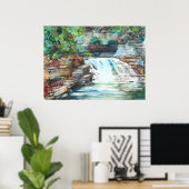 PMACarlson Buttermilk Falls Poster ポスター (ホームオフィス)
