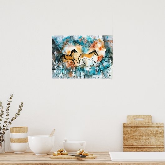 PMACarlson Cave Artポスター ポスター (キッチン)