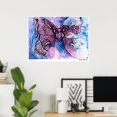 PMACarlson Cecropia Moth Collageポスター ポスター (ホームオフィス)