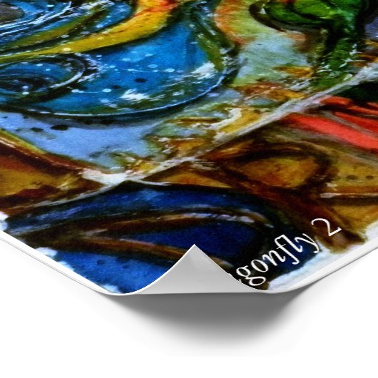 PMACarlson Dragonfly llポスター ポスター (角)