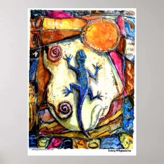 PMACarlson "Gecko"ポスター ポスター (正面)