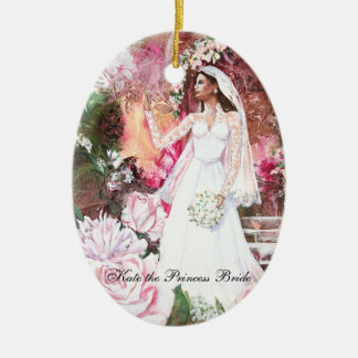 PMACarlson Kateプリンセスの花嫁のオーナメント セラミックオーナメント