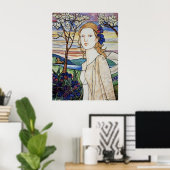 PMACarlson Lady in Laceポスター ポスター (ホームオフィス)