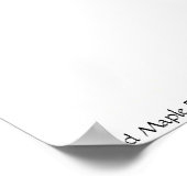 PMACarlson Red Maple Bonsaiポスター ポスター (角)