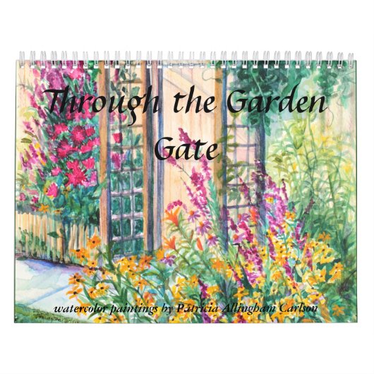PMACarlson Through the Garden Gate Calender カレンダー (カバー)