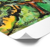 PMACarlson Tiger Butterflyポスター ポスター (角)