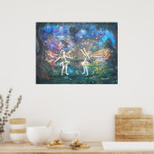 PMACarson Firefly Frolicポスター ポスター (キッチン)