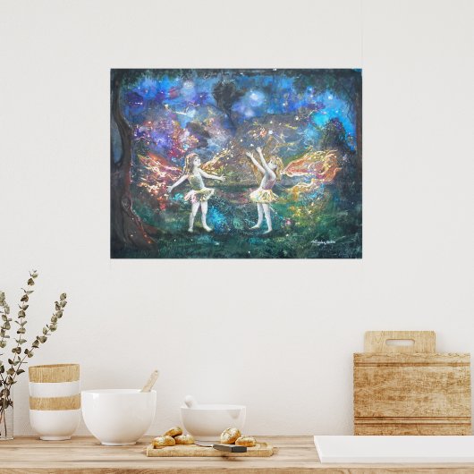 PMACarson Firefly Frolicポスター ポスター (キッチン)