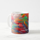 PMART カラフルな雲 コーヒーマグカップ (正面左)