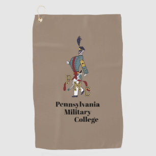 * PMCカデロゴ付きゴルフタオル（茶色） ゴルフタオル