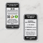 PMGの墓Card2 割引カード (正面/裏面)