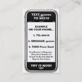 PMGの墓Card2 割引カード (裏面)