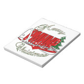 PMHNPクリスマス精神科精神保健医療ナース ノートパッド (回転)