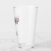 PMHNPレオパード印刷の精神科的精神健康NP タンブラーグラス (左)