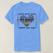PMHNP精神医科精神保健ナース医 Tシャツ (デザイン正面)