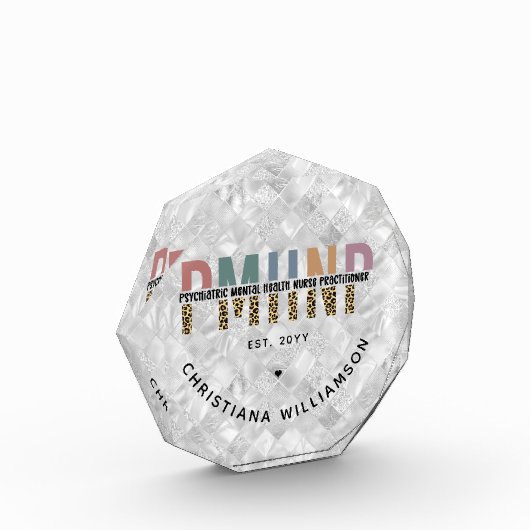 PMHNP精神科パーソナライズされた精神科精神保健ナース フォトブロック (左)