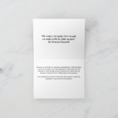 PMI Logo Print Quality, Thank You! サンキューカード (内部)