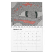 PMJArts 2016 12か月のカレンダー カレンダー (2月 2026)