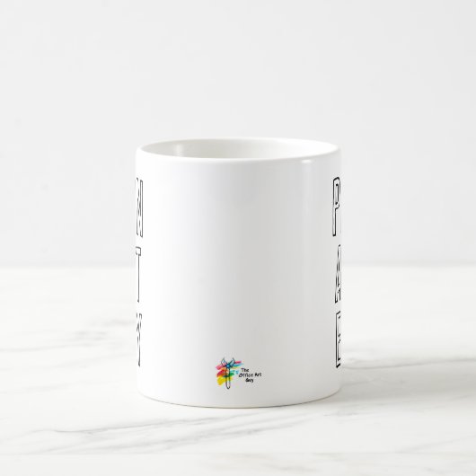 PMPおもしろマグカッププロジェクト管理プロフェッショナル コーヒーマグカップ (中央)