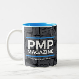 PMPの雑誌のマグ3 ツートーンマグカップ