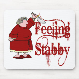 PMSおもしろい Stabby マウスパッド