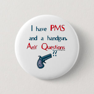 PMSのユーモア 缶バッジ