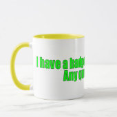 PMSの質問か。 マグカップ (左)