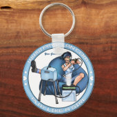 PMSキーチェーン – Pandoraのボックスブルー2 キーホルダー (正面)