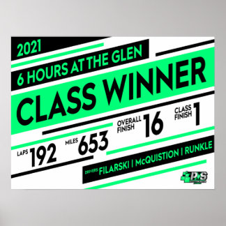 PMS - Glen Winner Posterで6時間 ポスター