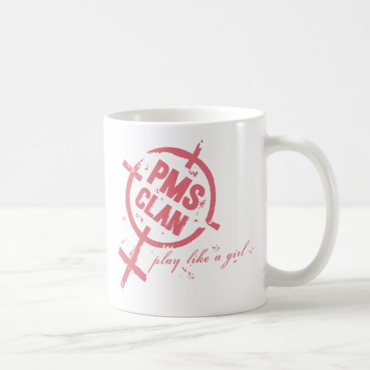 PMSpinklogo、ここのGAMERTAG! コーヒーマグカップ (右)