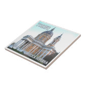 PMT007 TURIN Basilica Superga，イタリア， タイル (側面)