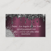 PMUマイクロブレーディングアーティスきらめくト銀金ゴールド 名刺 (裏面)