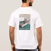 PMYCのトロイのボート1955の巡洋艦カタログ Tシャツ (裏面)
