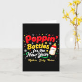 Pn’ Bottles For The New Year Christmas Nurse Mom & カード (黄色い花)
